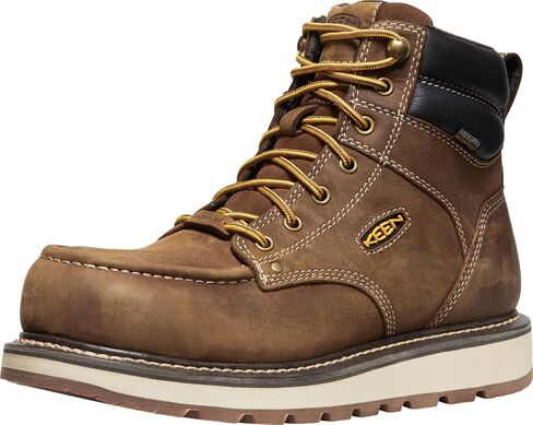KEEN Utility Men's Cincinnati 6" Composite Toe Waterproof Wedge Work Boots in Saudi Arabia