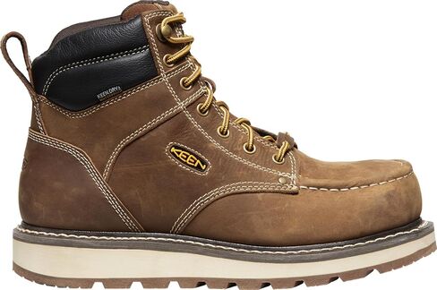 KEEN Utility Men's Cincinnati 6" Composite Toe Waterproof Wedge Work Boots in Saudi Arabia