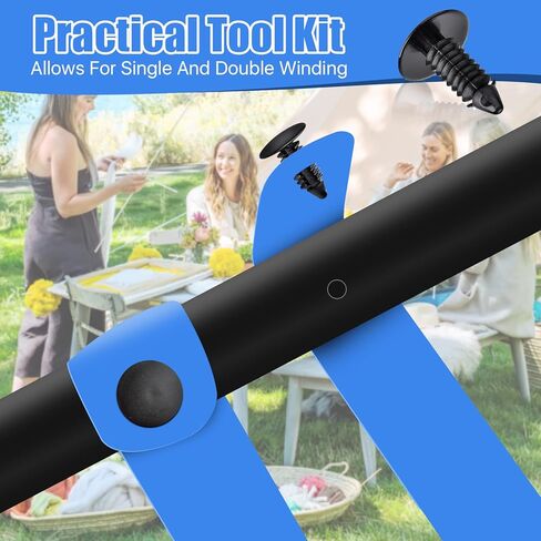 200 قطعة من مثبتات البرشام متوسطة الحجم متعددة المقاييس، مسامير ربط للفناء بطول 3/4 بوصة، مثبتات برشام للفناء مع فتحات 1/4 بوصة لإصلاح أشرطة الفينيل في كرسي الفناء وصالة الحديقة in Kuwait