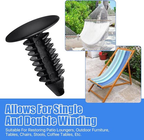 200 قطعة من مثبتات البرشام متوسطة الحجم متعددة المقاييس، مسامير ربط للفناء بطول 3/4 بوصة، مثبتات برشام للفناء مع فتحات 1/4 بوصة لإصلاح أشرطة الفينيل في كرسي الفناء وصالة الحديقة in Kuwait