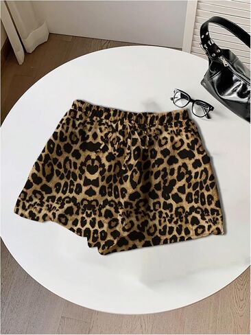 GORGLITTER Women's 3 Pack Striped Shorts Elastic High Waisted Straight Leg Casual Shorts in Saudi Arabia