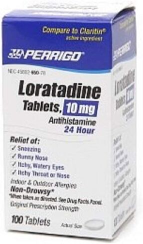 Allergy Relief , 24 Hour Allergy Relief , Loratadine 10mg Tab , 100 Tab in Kuwait