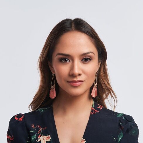LuckyLy Tassel Earrings with Crystals in Saudi Arabia