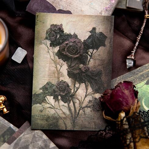 300 Pcs Fantasy Scrapbook Paper, Vintage Junk Journal Supplies for Scrapbooking Journaling Collage Card Making Embellishment Retro Art Paper Crafts DIY Decoration, 150 Designs in Saudi Arabia