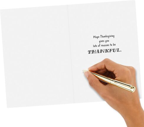 بطاقات عيد الشكر الأنيقة من هولمارك (4 بطاقات مع مظاريف، تصميم واحد) تركيا in Saudi Arabia