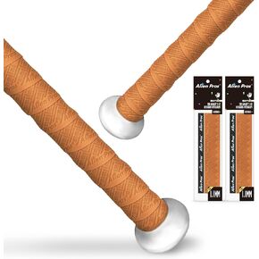 ALIEN PROS Bat Grip Tape for Baseball New 1.1 MM Precut and Pro Quality Bat Tape Wrap Your Bat for an Epic Home Run (2 Pack) Replacement for Old Baseball bat Grip
