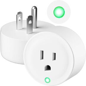 Thermostatically Controlled Outlet: (2 PCS)Automatically Turn on Below 32℉, Turn Off Above 50℉, Thermostat Plug, Unnecessary to Turn Off Power Manually in Cold Winter Cube
