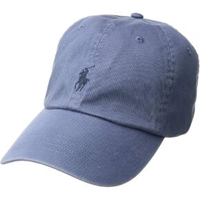 POLO RALPH LAUREN Mens Stretch Chino Baseball Cap Nantucket Red One Size