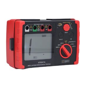 ZJchao Digital Insulation Tester, 250V 500V 1000V Megohmmeter Earth Ground Insulation Voltage Tester Leakage Switch Meter