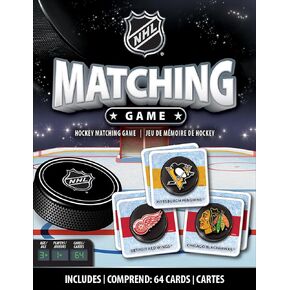 Masterpieces Sports Games - NHL League Matching Game - Game for Kids and Family - Laugh and Learn