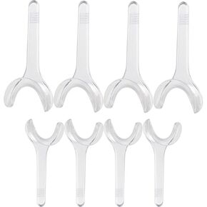 Dental Mouth Opener Dental Cheek Retractor T-Shape Intraoral Cheek Retractor for Teeth Whitening - 8pcs in Kuwait