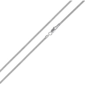 APOLEEA 925 Sterling Silver Italian Snake Chain Necklace - Secure Lobster Clasp, Perfect for Layering - Durable Necklace & Bracelet Chains for Everyday & Special Occasions