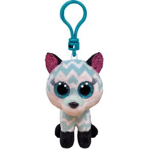 TY 2007533 Beanie Boos, Topseller, Sammeln, Spielen, Kuscheln, Bliebt, Süß, Außergwöhnlich, Fantastisch fantasy Keychain, Animal, White, 7 CM
