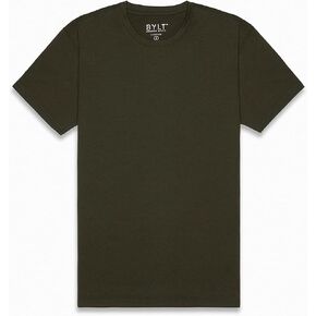 Split Hem Short Sleeve Men's T-Shirt