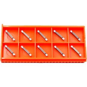 MGGN400 حشوات كربيد ذات نهاية مزدوجة بعرض 4 مم لحفر وفصل المعادن غير الحديدية، 10 قطع in Kuwait