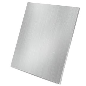 6061 Aluminum Sheet,12"x12"x 1/8" (3mm) Flat Plain Metal Sheet Plate Covered with Protective Film,Heat Treatable Rectangle Aluminum Metal Plate for Crafting Industry