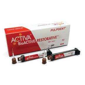 Pulpdent VR2-A2 Activa BioACTIVE Universal Restorative Syringe A2 8 Gm 2/Pk