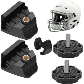 4PCS Football Helmet Clips for Visor, Football Helmet Screws Replacement Hockey Helmet Clips Repair Kit for Football Helmet Thumb Screws