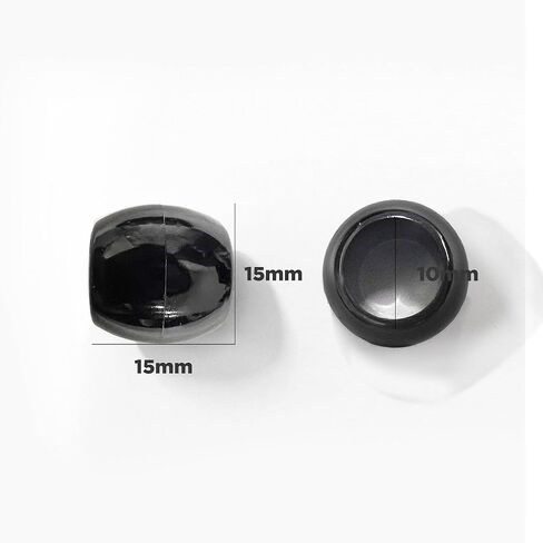 DONNA Jumbo Plastic Hair Beads, Hair Beads for Kids DIY Hair Braiding plastic beads for braid hair 1pc Quick Beaders for Kids Hair Braids (METALLIC ASST) in Kuwait