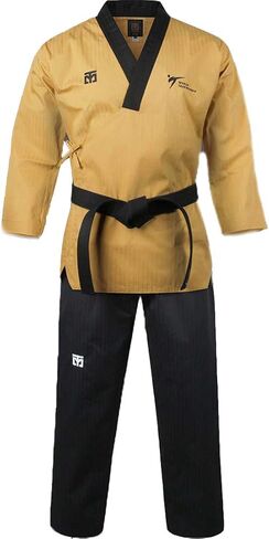 Mooto Korea Taekwondo WT Logo Tabek High Dan Poomsae Uniform Master Demonstration MMA Martial Arts Gym School Academy in Saudi Arabia