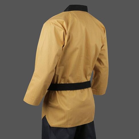 Mooto Korea Taekwondo WT Logo Tabek High Dan Poomsae Uniform Master Demonstration MMA Martial Arts Gym School Academy in Saudi Arabia