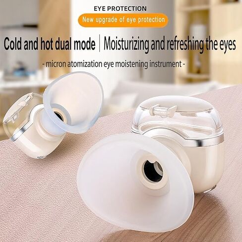 Eye Heated Nano Mist Spraye Portable Warm Compress Eyes Mister for Eyelid,Eye Skin SPA Eye Steam Relief Dry Eyes and Stye Mini Eye Drops Tool in Kuwait