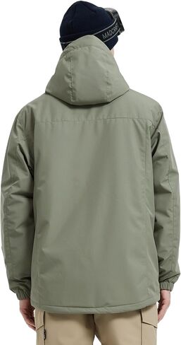 Men's Ski Jacket Waterproof Insulated Winter Snow Coat for Outdoor Snowboarding Raincoat in Saudi Arabia