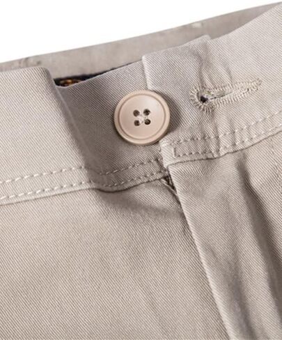 Men's Comfort Slim-fit Stretch Chino Pant Flat Front Solid Casual Pants in Saudi Arabia