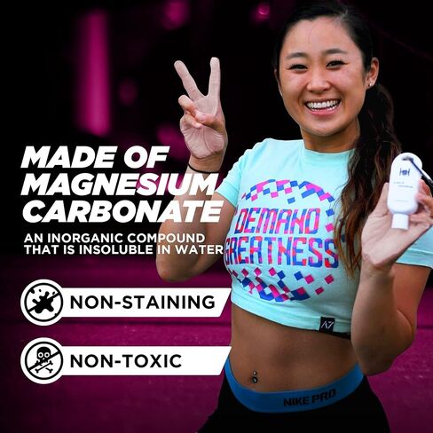 Inill - Liquid Chalk for Weightlifting, Powerlifting, and Rock Climbing, Non-Toxic and Non-Staining, Gym Chalk for Exercise and Workout, Lifting Chalk - 50 ml in Saudi Arabia