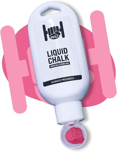 Inill - Liquid Chalk for Weightlifting, Powerlifting, and Rock Climbing, Non-Toxic and Non-Staining, Gym Chalk for Exercise and Workout, Lifting Chalk - 50 ml in Saudi Arabia