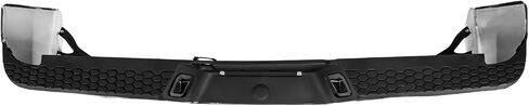KAX Rear Bumper Replacement for Ram 1500 Pickup 2009-2010 Ram 1500 2011-2018 Ram 1500 Classic 2019-2022 OE# CH1103123, Powder Coated Black w/License Lamp in Saudi Arabia