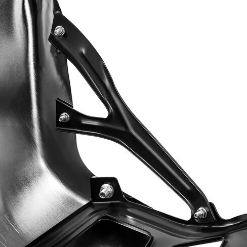 KAX Rear Bumper Replacement for Ram 1500 Pickup 2009-2010 Ram 1500 2011-2018 Ram 1500 Classic 2019-2022 OE# CH1103123, Powder Coated Black w/License Lamp in Saudi Arabia