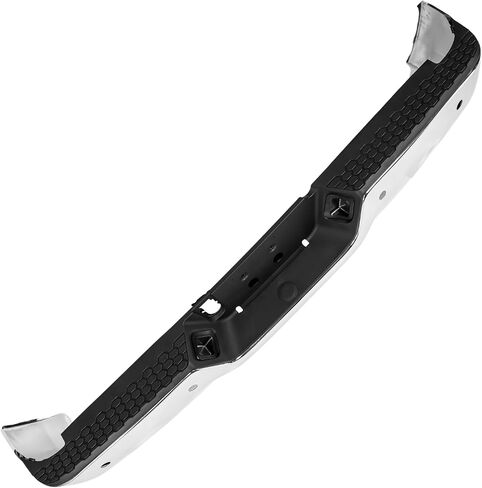 KAX Rear Bumper Replacement for Ram 1500 Pickup 2009-2010 Ram 1500 2011-2018 Ram 1500 Classic 2019-2022 OE# CH1103123, Powder Coated Black w/License Lamp in Saudi Arabia