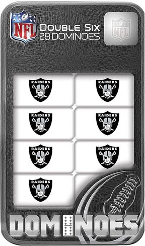Masterpieces Officially Licensed NFL Detroit Lions 28 Piece Dominoes Game for Adults, For Ages 6+ in Saudi Arabia