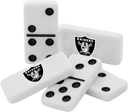 Masterpieces Officially Licensed NFL Detroit Lions 28 Piece Dominoes Game for Adults, For Ages 6+ in Saudi Arabia