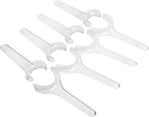 Dental Mouth Opener Dental Cheek Retractor T-Shape Intraoral Cheek Retractor for Teeth Whitening - 8pcs in Kuwait