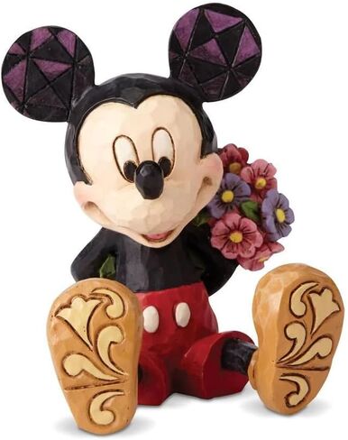 Disney Traditions by Jim Shore Mini Mickey Mouse Personality Pose Stone Resin Figurine, 2.75" in Saudi Arabia