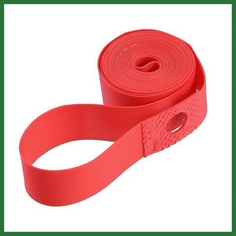 Motoforti 700C 27" Bike Bicycle Wheel Rim Strip Rim Tape Liner Inner Tube Protection Band PVC Red Pair Long-Lasting in Kuwait