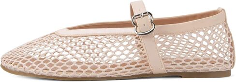 Mesh Ballet Flats for Women Mary Jane Flats with Straps Round Toe Buckle Slip on Sandals Comfy Daily Casual Ballerina Shoes in Saudi Arabia
