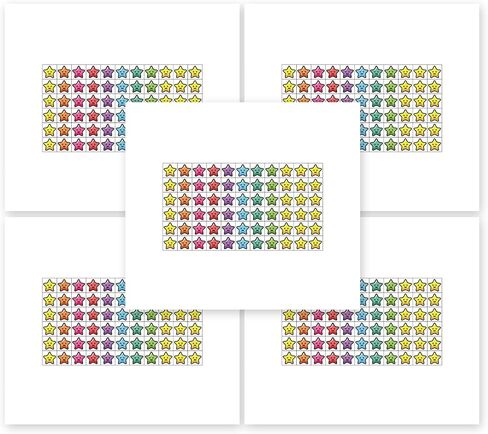 Gold Star Stickers,Reusable Star Stickers for Kids Reward, Static Star Face Stickers for Behavior Chart Potty Training at Home Class Teacher Suppliers for Kids (Chores,135pcs) in Saudi Arabia