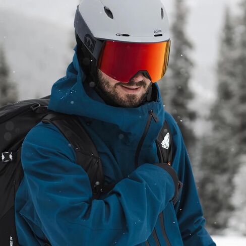 نظارات التزلج GLADE Adapt 2 - تصميم ثنائي العدسات فوتوكروميك، مضادة للضباب، حماية من الأشعة فوق البنفسجية، معدات التزلج على الجليد والتزلج in Kuwait