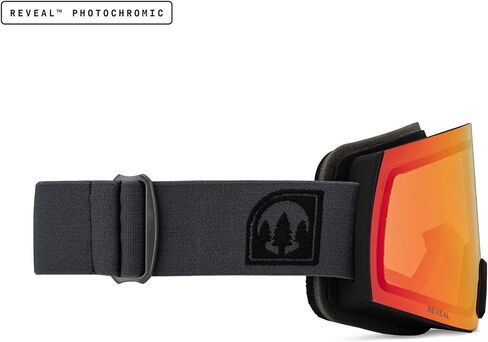 نظارات التزلج GLADE Adapt 2 - تصميم ثنائي العدسات فوتوكروميك، مضادة للضباب، حماية من الأشعة فوق البنفسجية، معدات التزلج على الجليد والتزلج in Kuwait