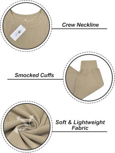 ROSRISS Womens-Plus-Size-Sweatshirts Oversized Long Sleeve Shirts Trendy Crew Neck Pullover Sweaters Casual Tops XL-5XL in Kuwait