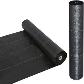 Weed Barrier Landscape Fabric Durable Weed Block Gardening Mat Non Woven Weed Block Fabric Garden Landscaping Fabric Roll Weed Control Fabric in Rolls (3FTx100FT)