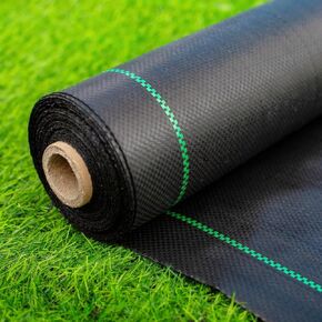 Garden Landscape Fabric 6ft x 300ft Weed Barrier Fabric Heavy Duty,Weed Blocker Fabric, Geotextile Fabric Under Gravel,Garden Tarp to Prevent Weeds, Landscaping Fabric, Driveway Fabric