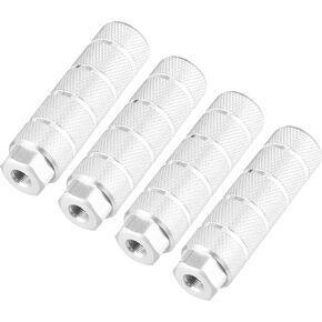 4pcs Aluminum Alloy Rear Foot Pegs Footrests Universal Silver Tone for BMX MTB Bike Bicycle Fit 3/8 Inch Axles Item Replacement