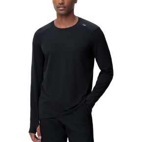 THE GYM PEOPLE Men's Long Sleeve Workout Shirts Moisture Wicking Athletic Running Tee Tops with Thumb Holes