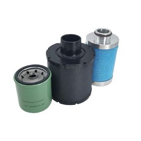 88290015-049 Air/Oil Separator, 88290014-486 Air Filter, 88290014-484 Oil Filter, MIAACF Filter Kit Compatible for Screw Air Compressor Compression Equipment Accessories