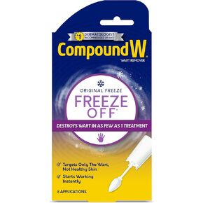 Compound W Freeze Off Wart Remover, Maximum Freeze, 8 Applications