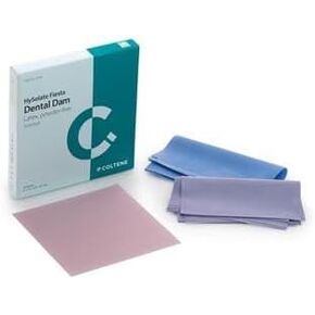 Whaledent 60034439 HySolate Latex Dental Dam متنوعة متوسطة 127x127 364/Pk in Kuwait